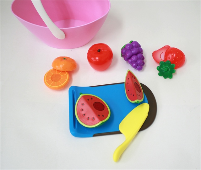 商品No.321　やわらかいおままごと　サクッ！とフルーツセット