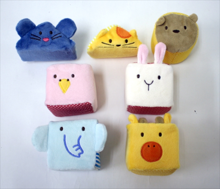 商品No.026　ふわふわアニマルブロック