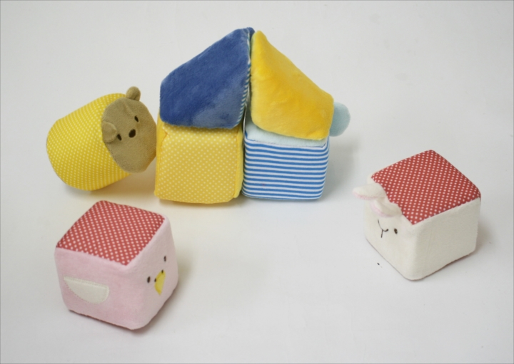 商品No.026　ふわふわアニマルブロック