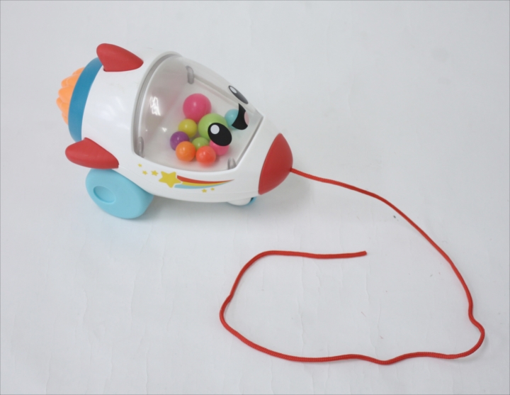 商品No.622 いっしょにおさんぽ! ひっぱろうカラフルロケット