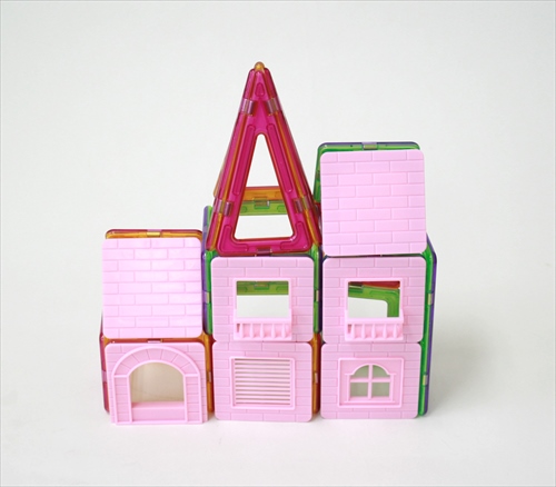 商品No.402 マグネットブロック126ピース ガールズセット