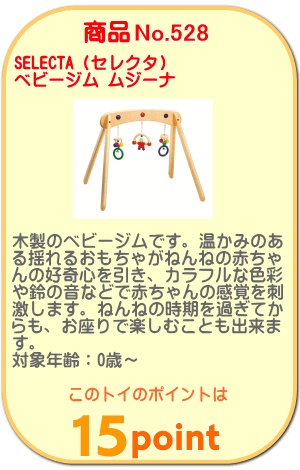 商品No.528 ベビージム ムジーナ