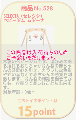商品No.528 ベビージム ムジーナ