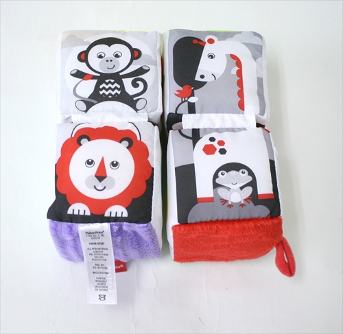 商品No.501 布おもちゃシリーズ ひっくり返そう やわらかブロック