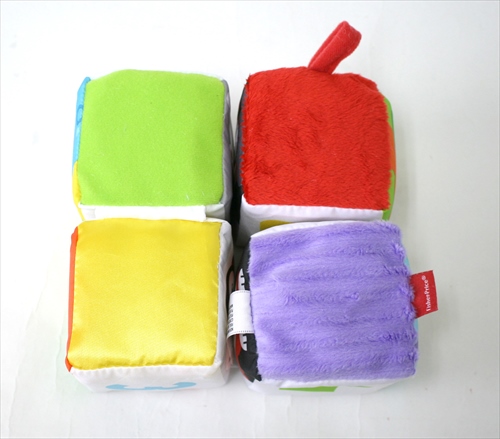 商品No.501 布おもちゃシリーズ ひっくり返そう やわらかブロック