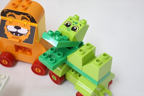 商品No.196 レゴ デュプロ 10863 みどりのコンテナデラックス "どうぶつでんしゃ"