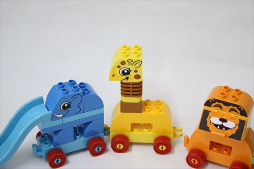 商品No.196 レゴ デュプロ 10863 みどりのコンテナデラックス "どうぶつでんしゃ"