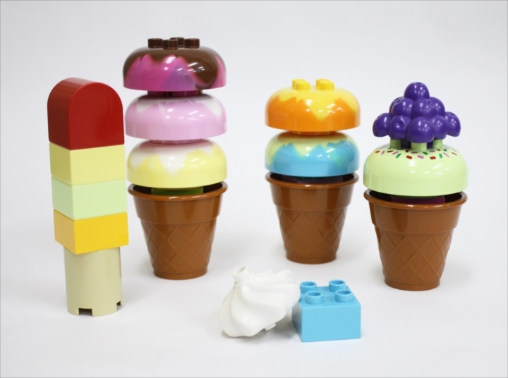 商品No.649 デュプロ アイスクリームあそびセット 10574