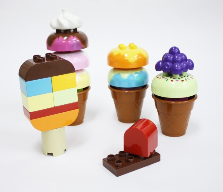 商品No.649 デュプロ アイスクリームあそびセット 10574