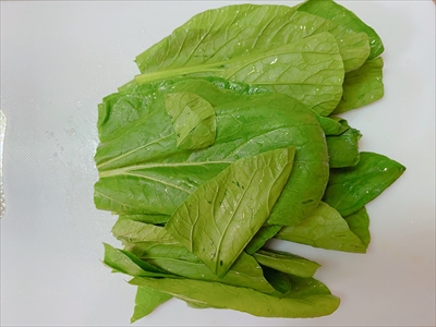 【離乳食初期】フードプロセッサーで!小松菜のペースト ~Miyu_chan mom’s kitchen 7~