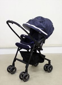 メチャカルハンディオート4キャス エッグショック HF シャルムネイビー コンビ