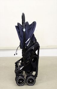 メチャカルハンディオート4キャス エッグショック HF シャルムネイビー コンビ