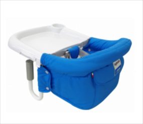 イングリッシーナ ファスト テーブルチェア 専用トレー付き ライトブルー