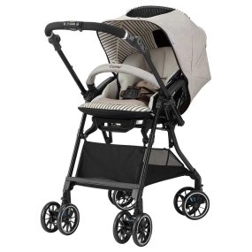 スゴカルα 4キャス compact エッグショック HT ストライプベージュ