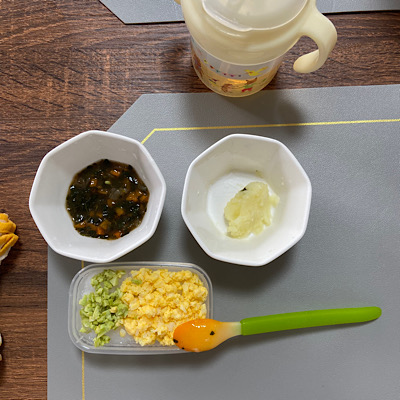 ワンオペでゆるっと無添加離乳食10