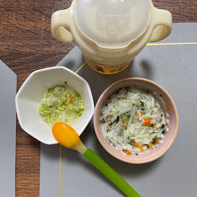 ワンオペでゆるっと無添加離乳食10