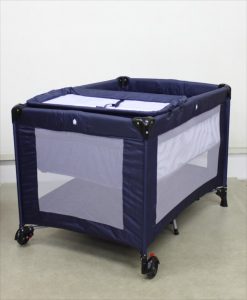 ネビオ エコット ネイビー おむつ替えテーブル 付折り畳みプレイヤード