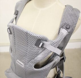 ベビーキャリアMOVE エアリーメッシュ グレー