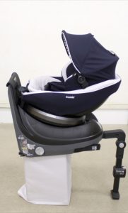 クルムーヴ スマート ISOFIX エッグショック JK-550 ネイビー
