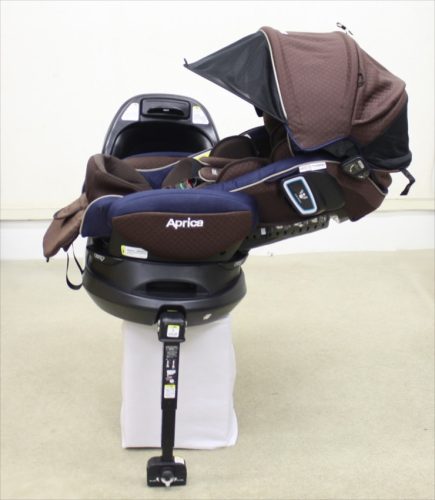 フラディア グロウ ISOFIX 360° セーフティ プレミアム チョコレートブラウン