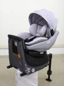 クルムーヴ アドバンス ISOFIX エッグショック JP-590 グレー
