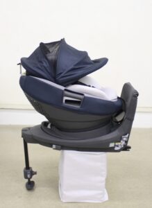 THE S Air ISOFIX エッグショック ZA-670 レザーネイビー