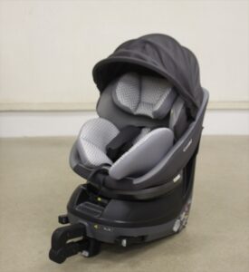 クルムーヴ スマート ISOFIX エッグショック JN-570 ダークグレー