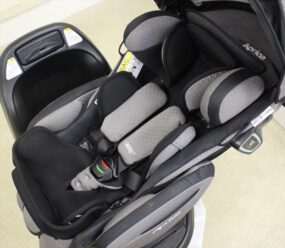 フラディア グロウ ISOFIX 360°セーフティー プレミアム AB グレーパール