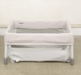 すくすや トモネル ベビーベッド コンパクト ミルキーベージュ