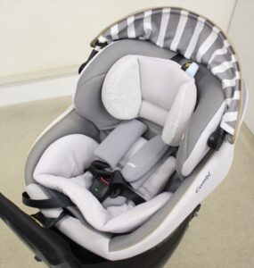 クルムーヴ スマート ISOFIX エッグショック JL-540 グレー