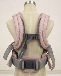 ベビーキャリア Harmony 3Dメッシュ ダスティピンク